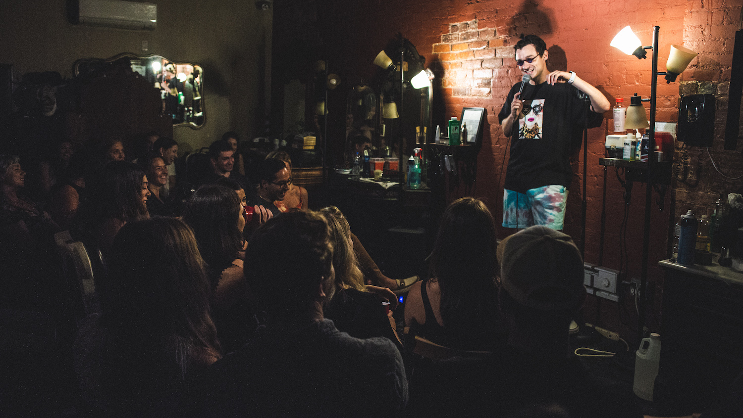 Live at the Barbershop Houston: Stand Up Comedy in a Real Barbershop · BYOB live comedy show