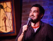 Mark Normand performing at Live at the Barbershop