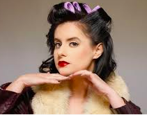 Corinne Fisher performing at Live at the Barbershop